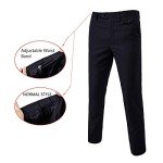 WULFUL Men's Slim Fit 3-Piece Suit Set