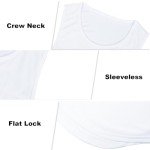 Men's Mesh Sleeveless Workout Tank - White
