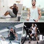 Men's Mesh Sleeveless Workout Tank - White