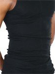 Men's Black Workout Tank Top - Medium