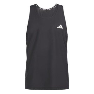 adidas Men's Run Tank Top - Black, Medium