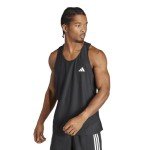 adidas Men's Run Tank Top - Black, Medium