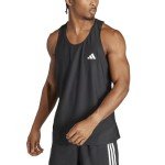 adidas Men's Run Tank Top - Black, Medium