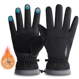 RIVMOUNT Touchscreen Waterproof Winter Gloves for All Activities