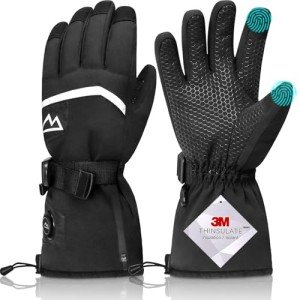 Men's Waterproof Winter Gloves with 3M Thinsulate