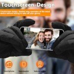 Men's Waterproof Winter Gloves with 3M Thinsulate