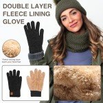 Men's Thermal Touchscreen Gloves - Fleece Lined