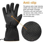Men's Waterproof Winter Gloves with 3M Thinsulate