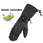 Insulated Ski Mittens for Men and Women