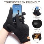Men's Thermal Touchscreen Gloves - Fleece Lined