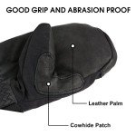 Insulated Ski Mittens for Men and Women