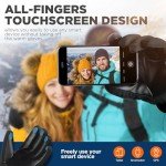 SIMARI Waterproof Touchscreen Winter Gloves for Men