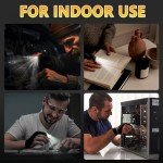 LED Flashlight Gloves for Men - Unique Gift