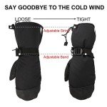Insulated Ski Mittens for Men and Women