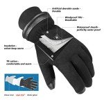 Men's Waterproof Thermal Winter Gloves -30°C