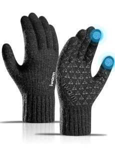 Men's Thermal Touch Screen Driving Gloves