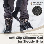 Men's Thermal Wool Knit Gloves with Fleece Lining