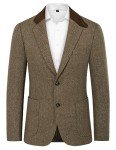 Men's Casual Blazer - One Button Sport Coat