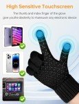 Men's Thermal Touch Screen Driving Gloves