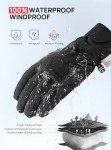 TrendoLux Men's Waterproof Thermal Touchscreen Gloves