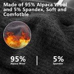 Men's Knitted Winter Gloves with Touchscreen Capability