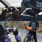 OZERO Thinsulate Fingerless Winter Mittens for Men