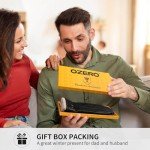 OZERO Men's Cashmere Lined Touchscreen Winter Gloves