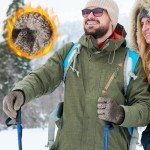 Men's Warm Wool Fleece Knit Winter Gloves