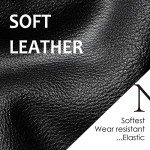 Men's Touchscreen Leather Gloves - Warm Winter Fit