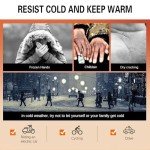 Men's Sheepskin Leather Winter Mittens and Gloves