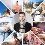 Men's Soft Merino Wool Scarf - Grey, Camel, Red