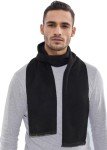 Thick Cashmere Scarf for Men - Black