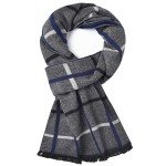Men's Thick Warm Cashmere Scarf for Cold Weather