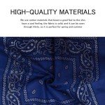 Paisley Cotton Cowboy Bandanas - Multi-Purpose Scarves