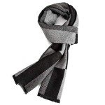 Men's Plaid Scarf for Autumn and Winter Warmth