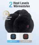 Telepepe Cordless Heated Earmuffs for Winter