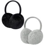 2 Pack Adjustable Faux Fur Winter Ear Muffs