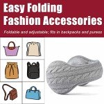 Foldable Fleece Ear Warmers for Men and Women