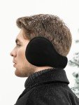 Men's Foldable Winter Earmuffs - Navy
