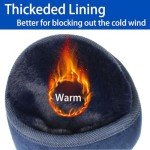 Men's Foldable Winter Earmuffs - Navy