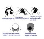 Men's Adjustable Black Fleece Ear Muffs