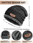 5-Piece Winter Knit Beanie and Accessory Set