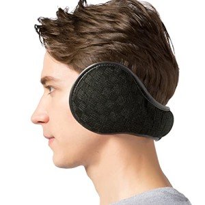JOEYOUNG Foldable Winter Earmuffs for Men