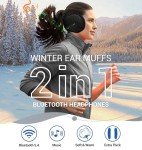 Bluetooth Winter Earmuff Headphones for Outdoor Activities