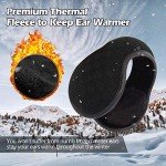 JOEYOUNG Foldable Winter Earmuffs for Men