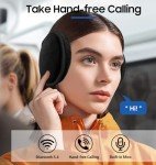 Bluetooth Winter Earmuff Headphones for Outdoor Activities