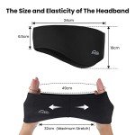 Fleece Ear Warmer Headband for Winter Activities