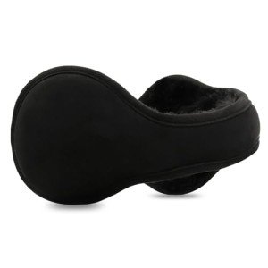 Men's Foldable Winter Earmuffs - Black