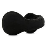 Men's Foldable Winter Earmuffs - Black
