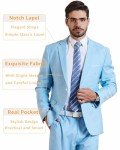 Men's Slim Fit One Button Blazer Jacket